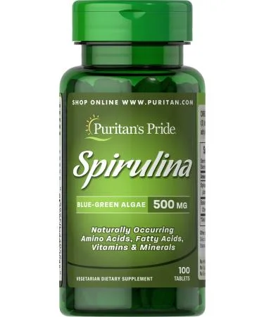 Puritan’s Pride Spirulina 500 mg